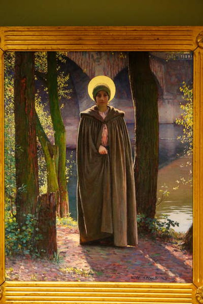 Detail of Ma Patronne, c.1903 by Louis Welden Hawkins