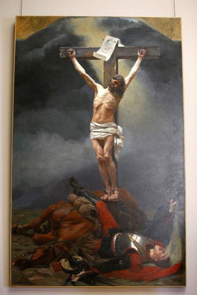 Detail of For Humanity, for the Homeland, 1895 by Jean Joseph Weerts