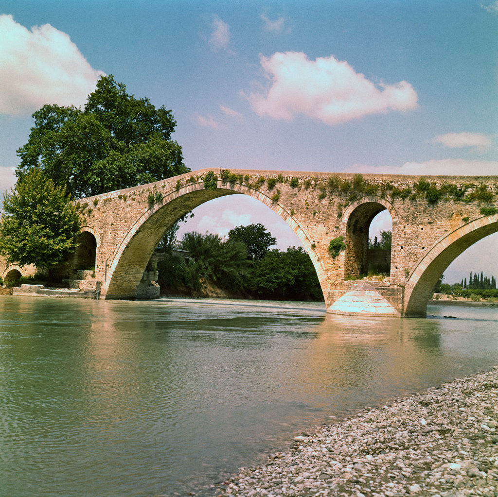 Detail of Bridge Built by the Turks by Corbis