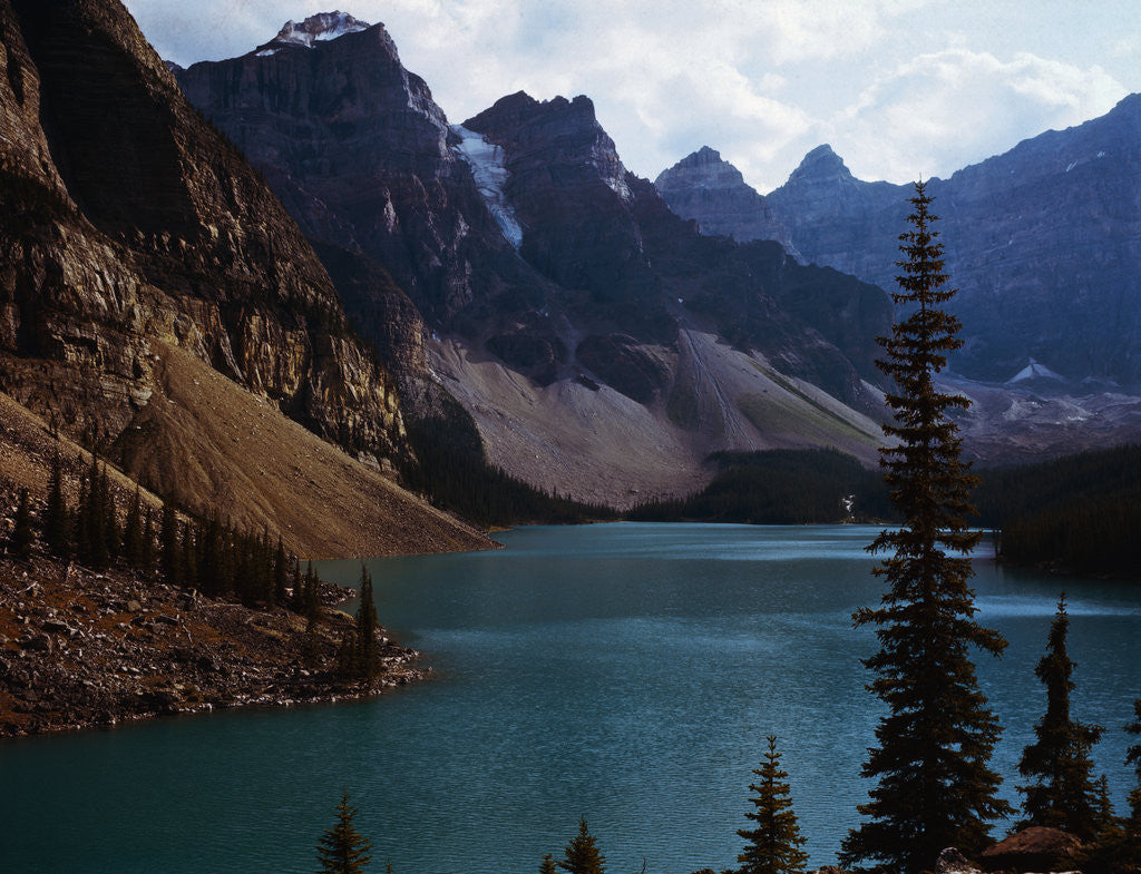 Detail of Moraine Lake by Anonymous