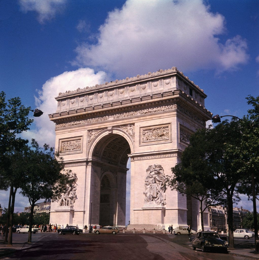 Detail of Arc De Triomphe by Corbis