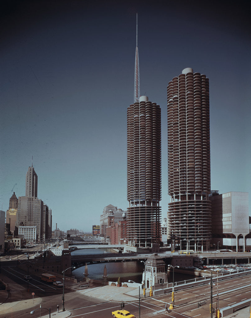 Detail of Marina Towers by Anonymous