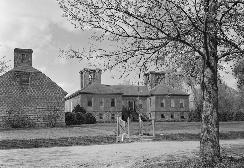 Detail of Stratford Hall by Anonymous