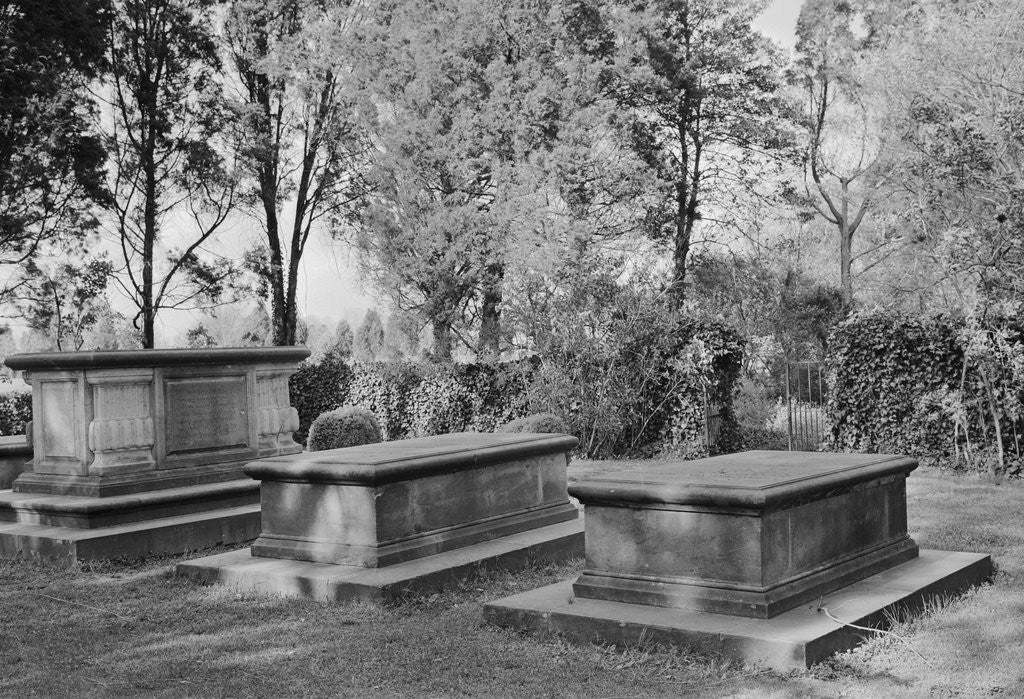 Detail of Washington Family Burial Ground by Anonymous