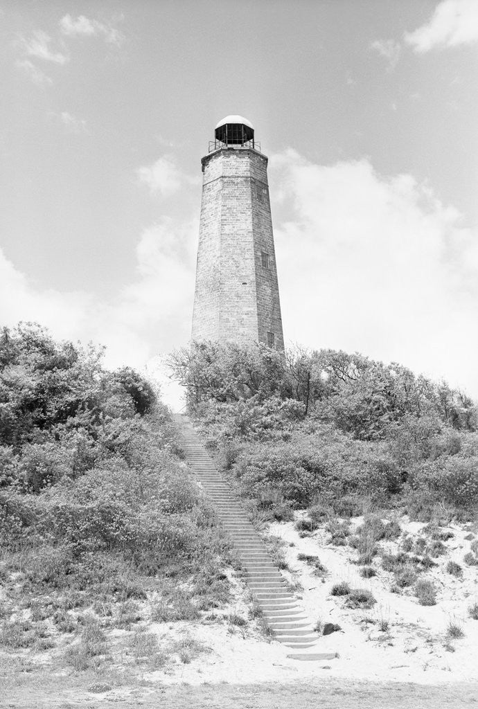 Detail of Old Cape Henry Lighthouse by Anonymous