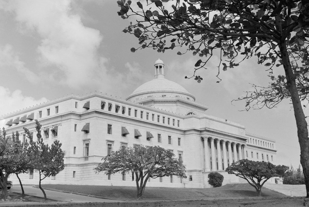 Detail of Capitol Building by Anonymous