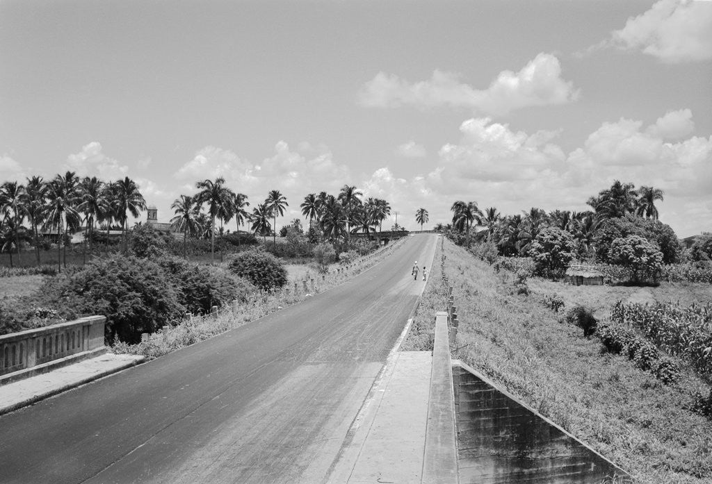 Detail of Highway and Landscape by Anonymous