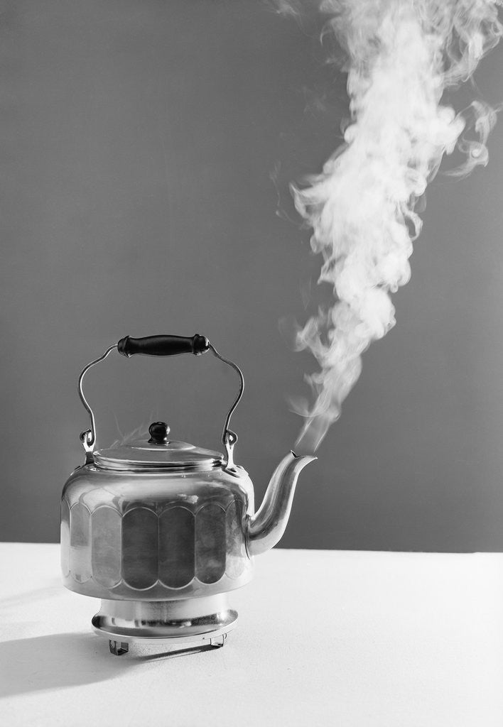 Detail of View of Steaming Kettle by Corbis
