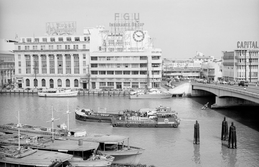 Detail of Manila Financial District by Anonymous