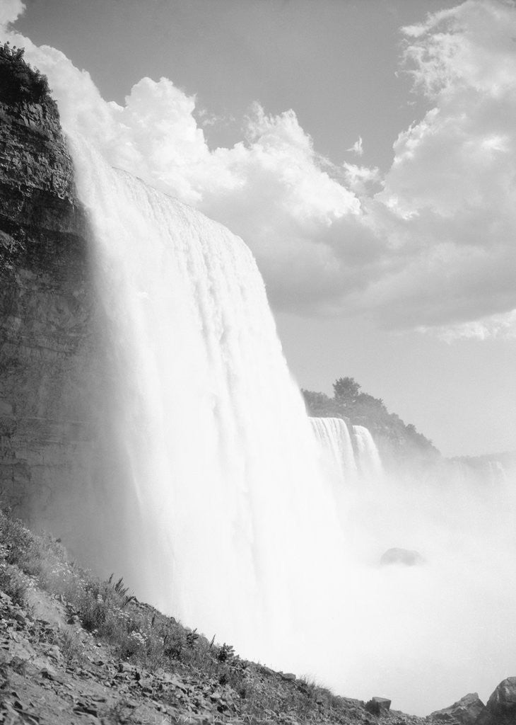 Detail of View of Niagara Falls by Anonymous