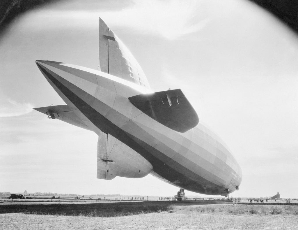 Detail of View of The Graf Zeppelin by Anonymous