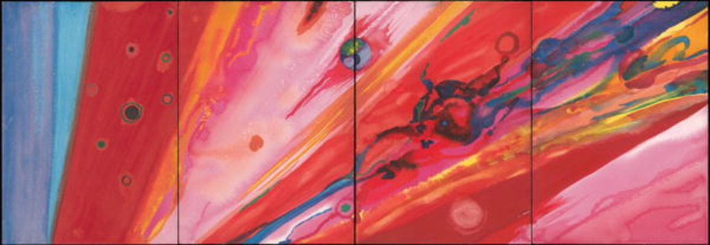 Detail of Cosmos by Izabella Godlewska de Aranda