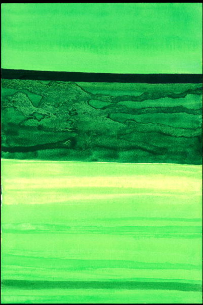 Detail of Kensington Gardens Series: My World of Green 1 by Izabella Godlewska de Aranda