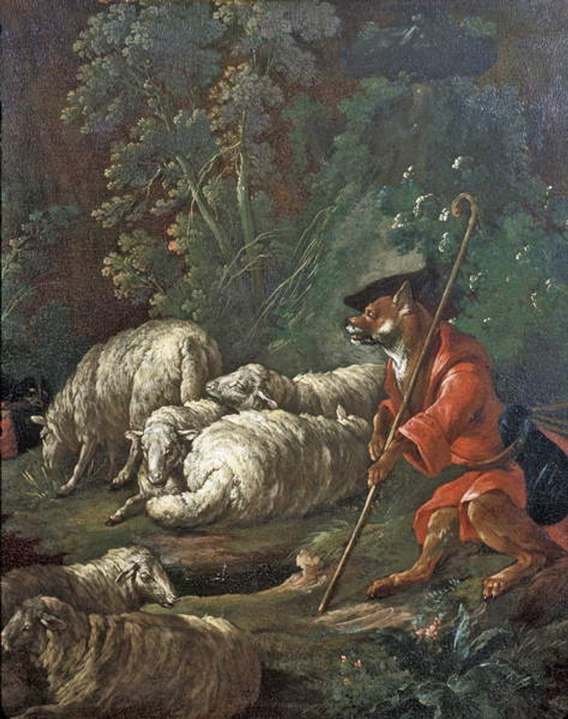 Detail of Picardy 120 - Chateau-Thierry - Musee Jean de La Fontaine - by Anonymous