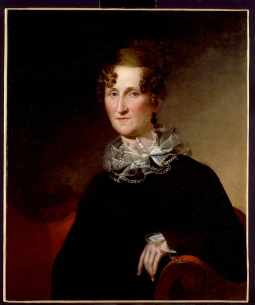 Detail of Ann Britton Cook, 1821 by James the Elder Peale