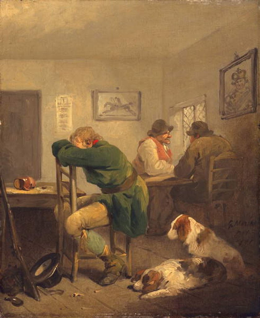 Detail of The Unlucky Sportsman, 1792 by George Morland