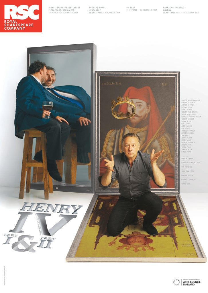 Detail of Henry IV I & II, 2014 by Gregory Doran