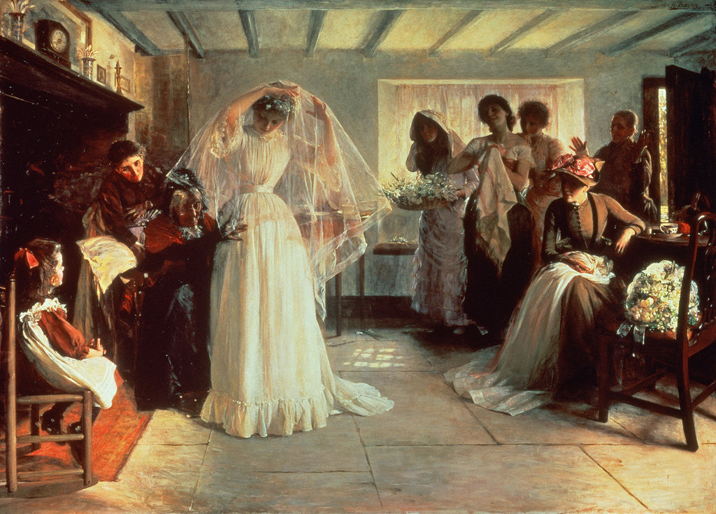 Detail of The Wedding Morning by John Henry Frederick Bacon