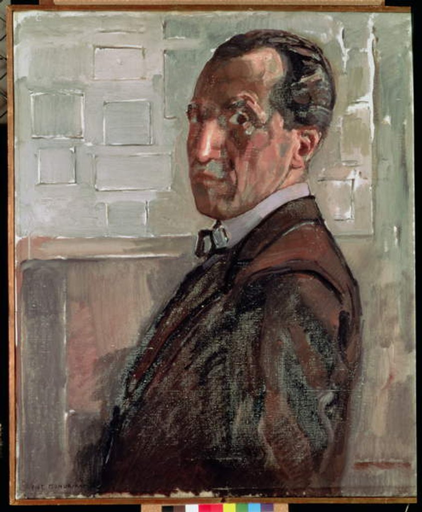 Detail of Self Portrait, 1918 by Piet Mondrian