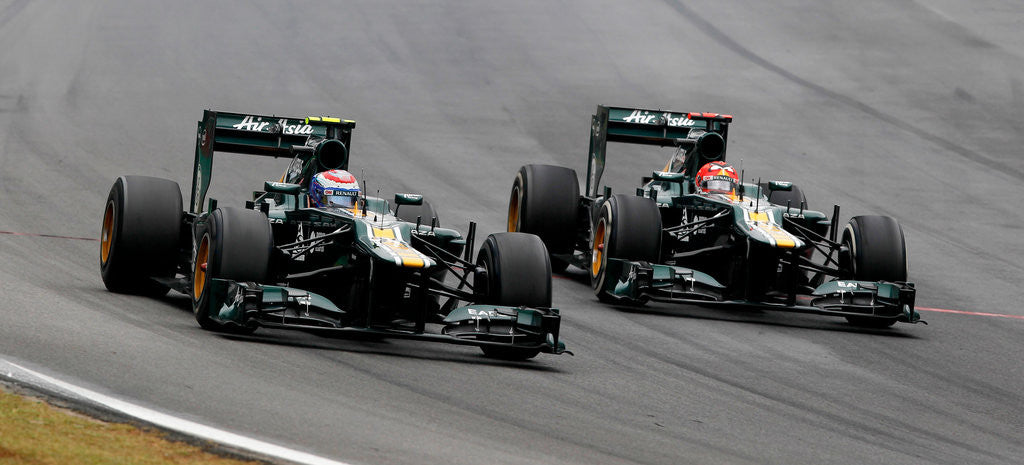 Detail of The green machines, Vitaly & Heikki, Brazil by Andrew Ferraro