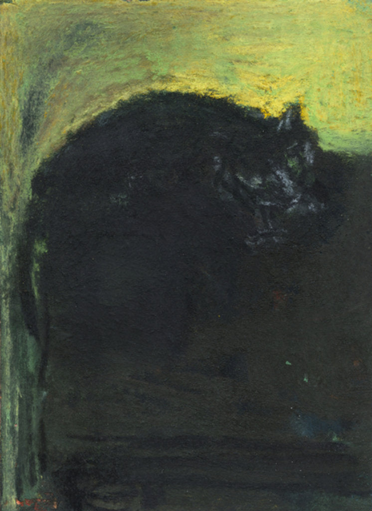 Black cat, 2017 by Julie Held