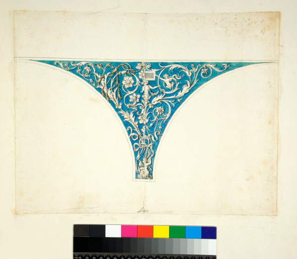 Detail of Vaulting of the Villa Madama by Pietro Santi Bartoli