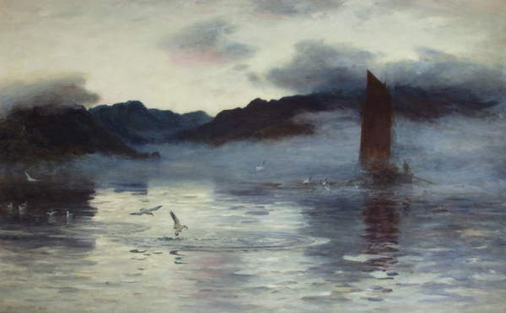 Detail of Signs of Herring, 1899 by Colin Hunter