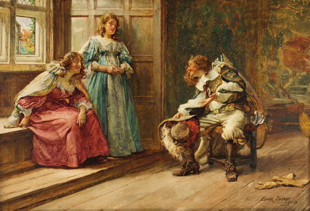Detail of The Adventure, 1903 by Edgar Bundy
