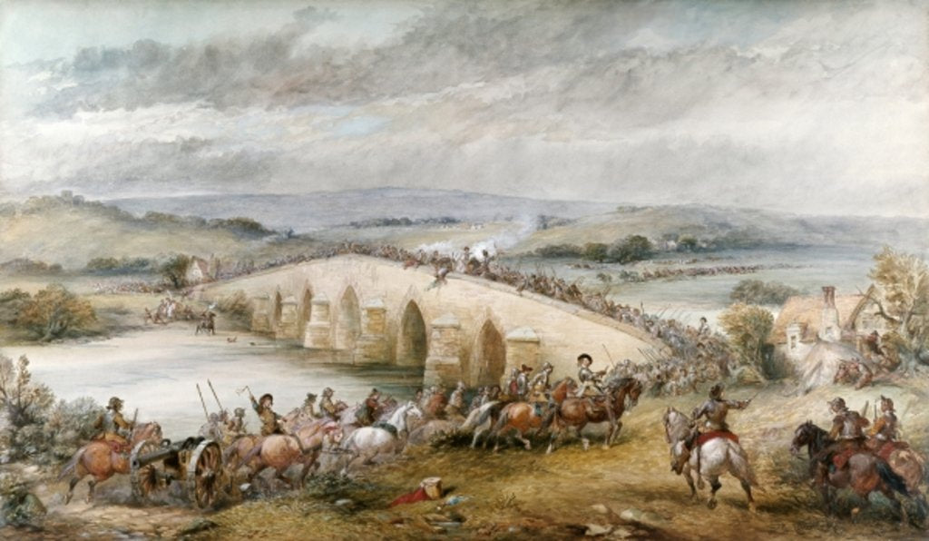 Detail of The Battle of Preston and Walton, August 17th, 1648, 1877 by Charles Cattermole