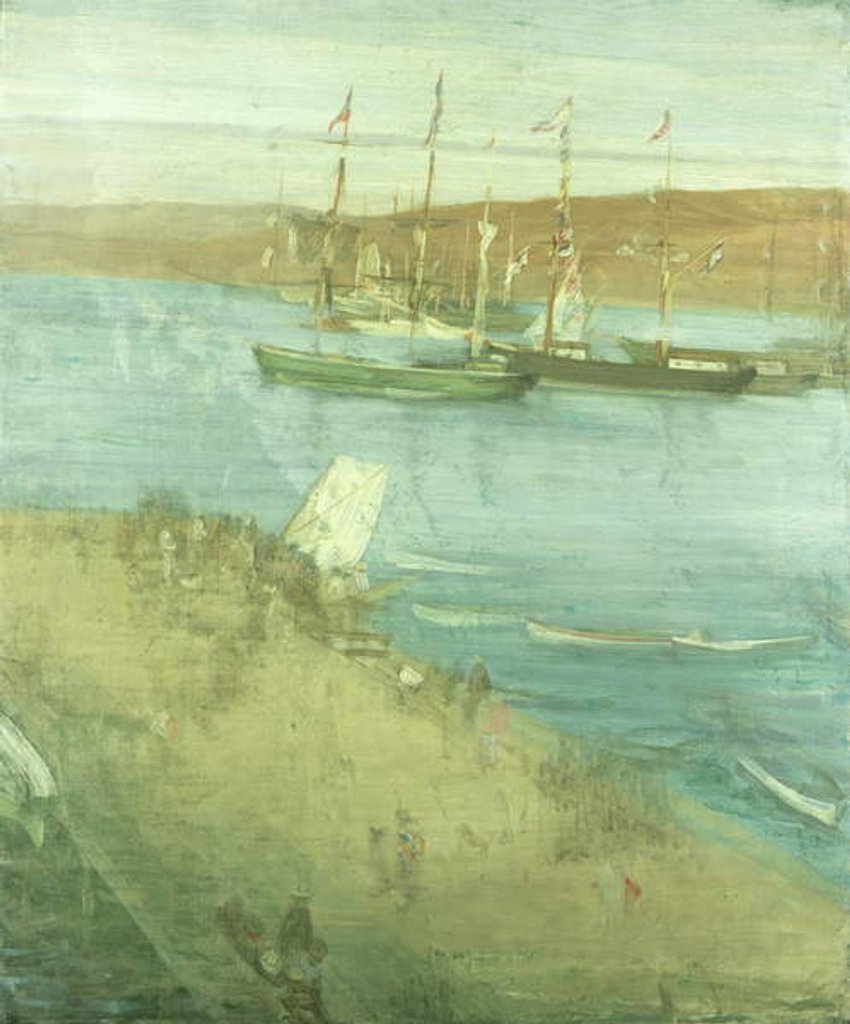 Detail of The Morning After the Revolution by James Abbott McNeill Whistler