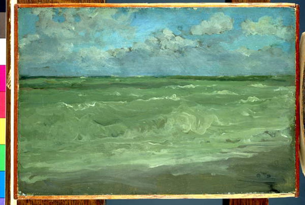 Detail of Green and Silver: The Great Sea by James Abbott McNeill Whistler