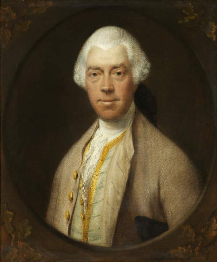 Detail of Thomas Bowlby, 1766 by Thomas Gainsborough