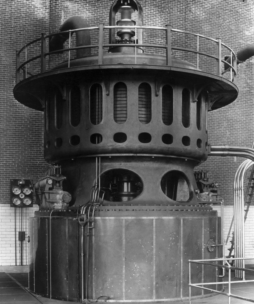 Detail of Curtis Steam Turbine by Anonymous