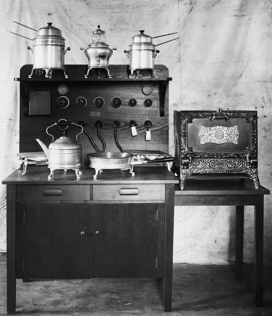 Detail of Electric Stove and Oven by Anonymous