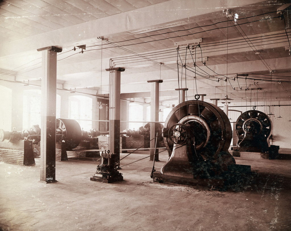 Detail of Electric Generator Station by Anonymous