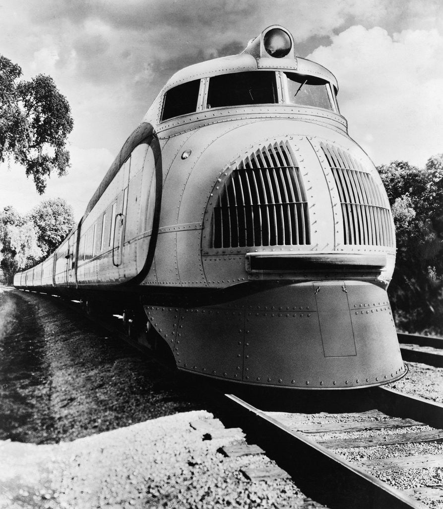 Detail of Union Pacific Locomotive by Anonymous
