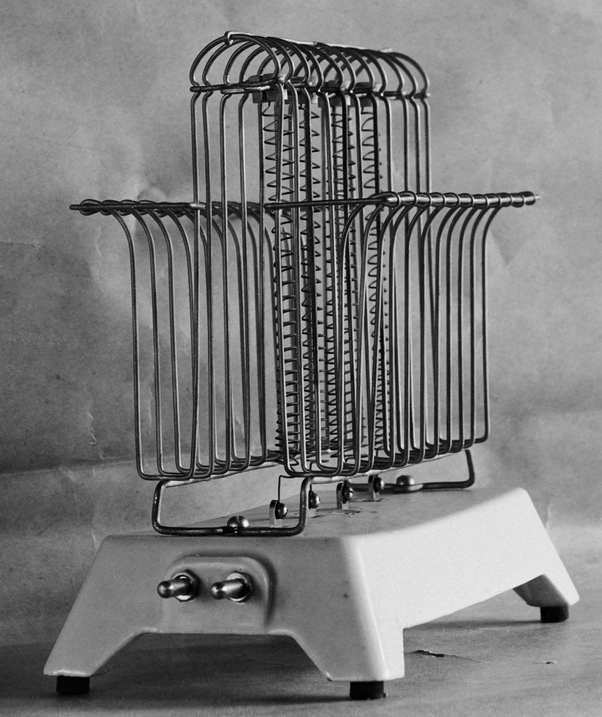 Detail of Wire Unit Electric Toaster by Anonymous