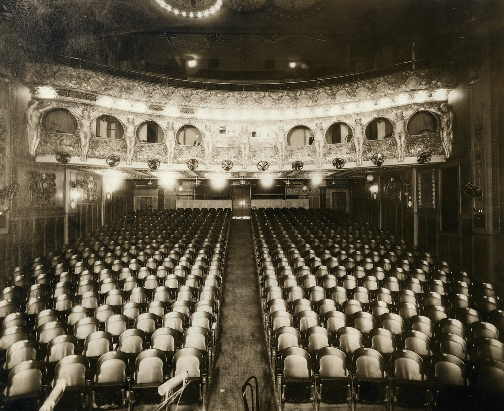 Detail of Queen Motion Picture Theater by Anonymous