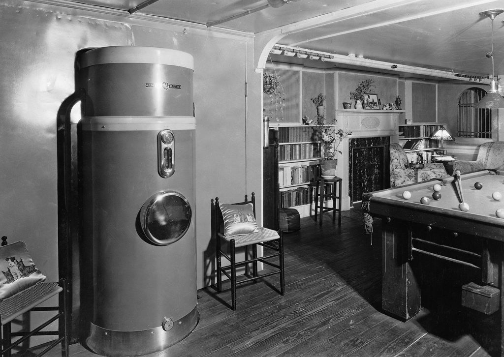 Detail of GE Oil Furnace in Residence by Anonymous