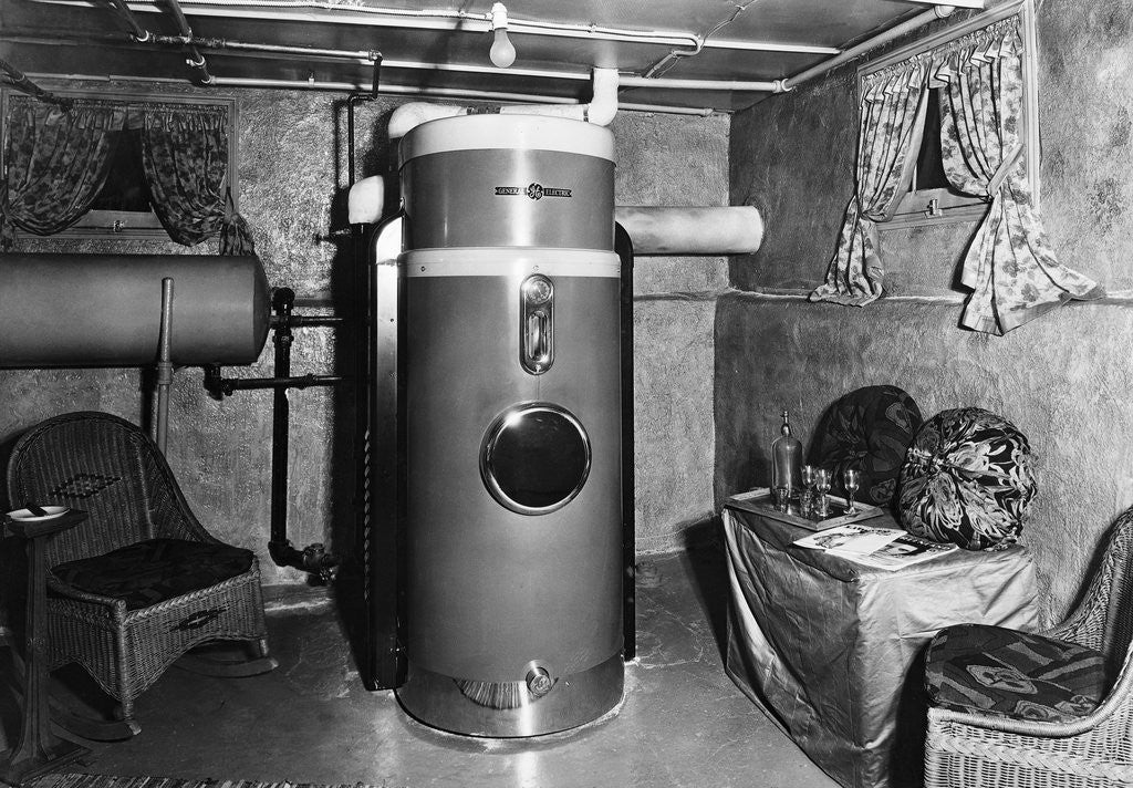 Detail of GE Oil Furnace in Residence by Anonymous