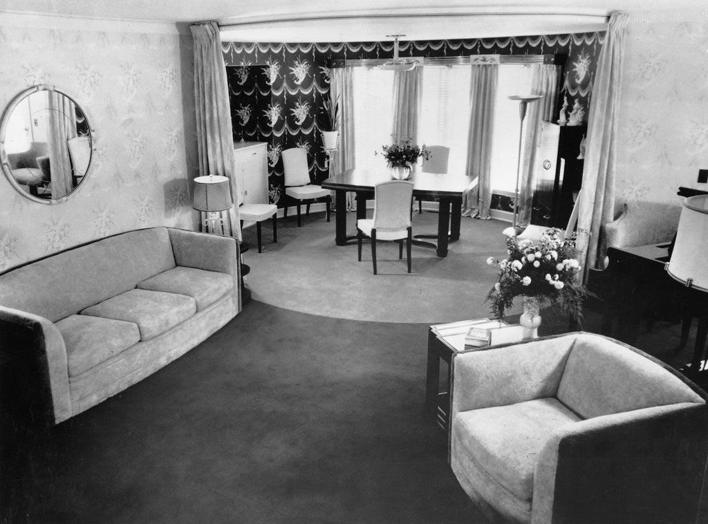 Detail of Dining Room of 
