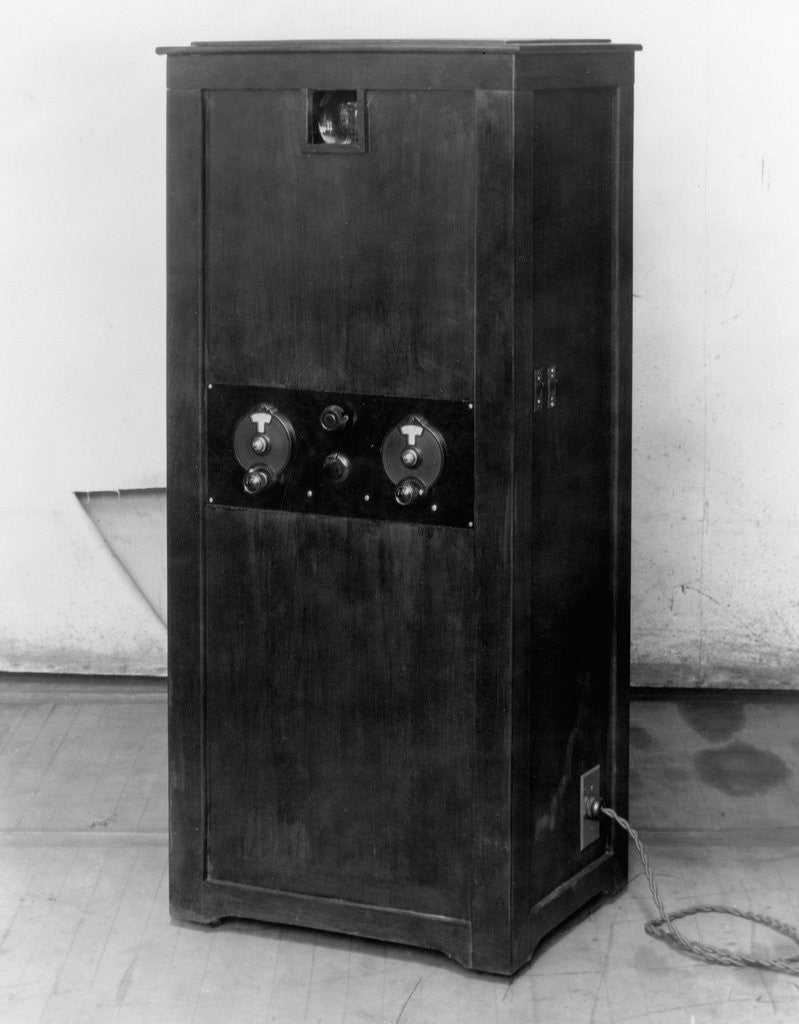Detail of Television Receiver with Sight and Panel by Anonymous