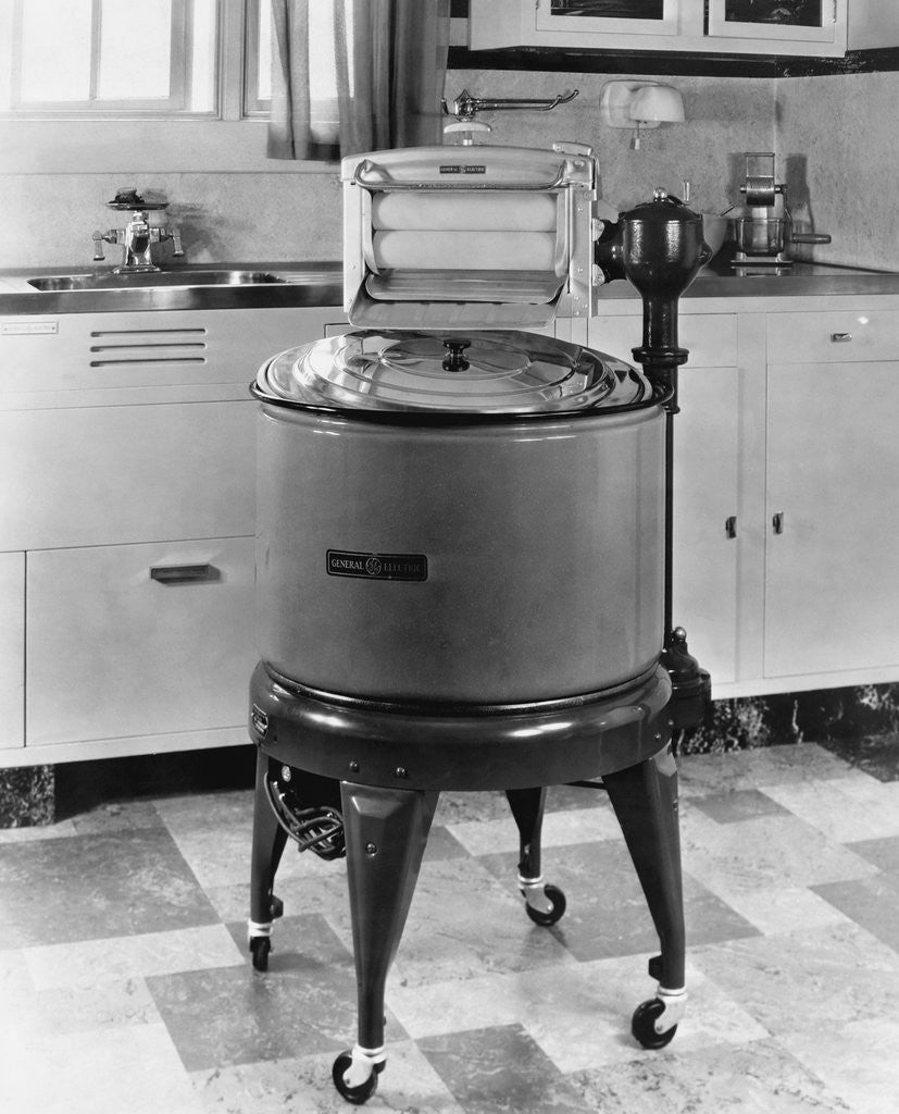 Detail of General Electric Model AW-2 Washing Machine by Corbis