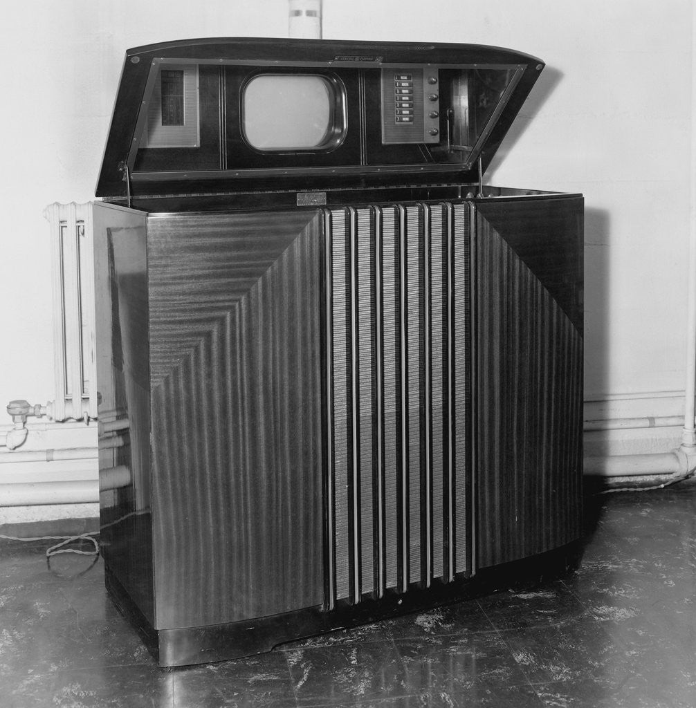 Detail of General Electric Television Receiver by Corbis