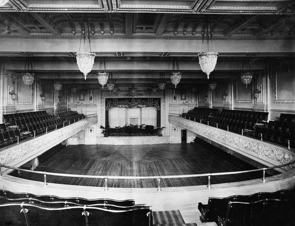 Detail of Interior of a Masonic Temple by Anonymous