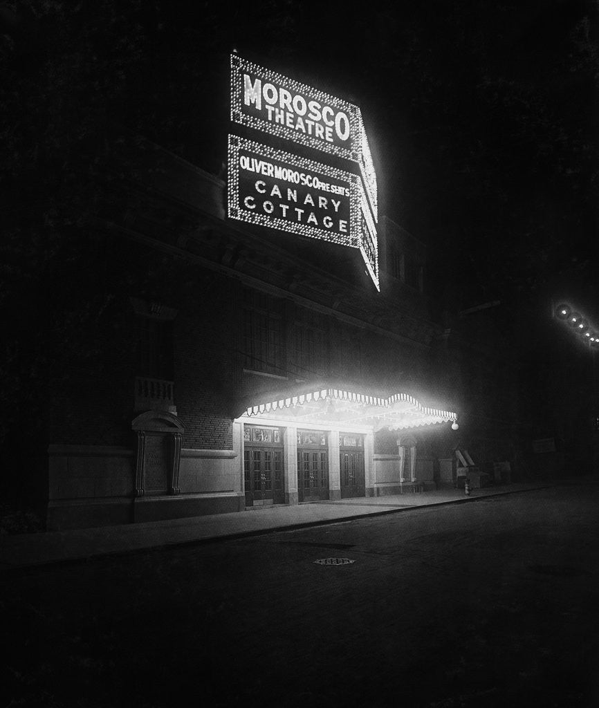 Detail of Morosco Theatre by Anonymous