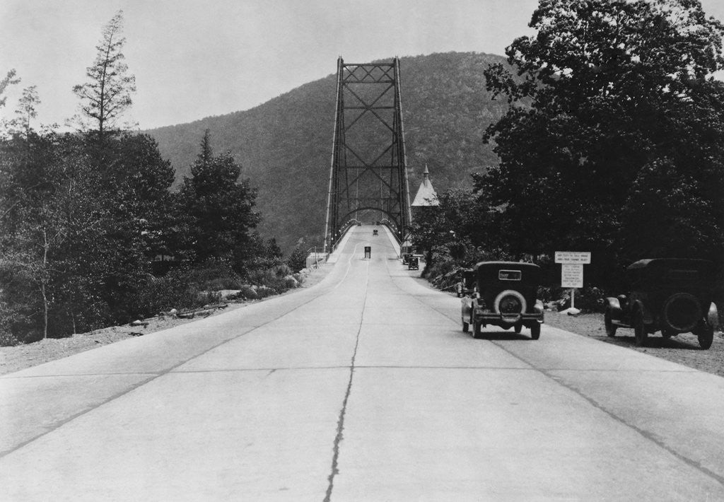 Detail of Approaching the Bear Mountain Bridge by Anonymous