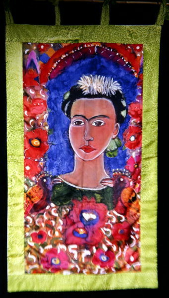 Detail of Respects to Frida Kahlo 2005 by Hilary Simon