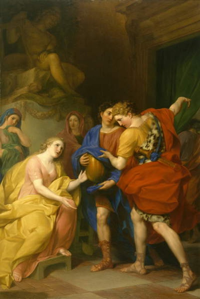Detail of The Return of Orestes, 1786 by Anton von Maron