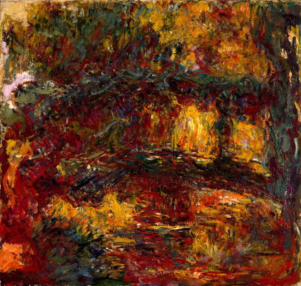 Detail of The Japanese Bridge, 1923 by Claude Monet